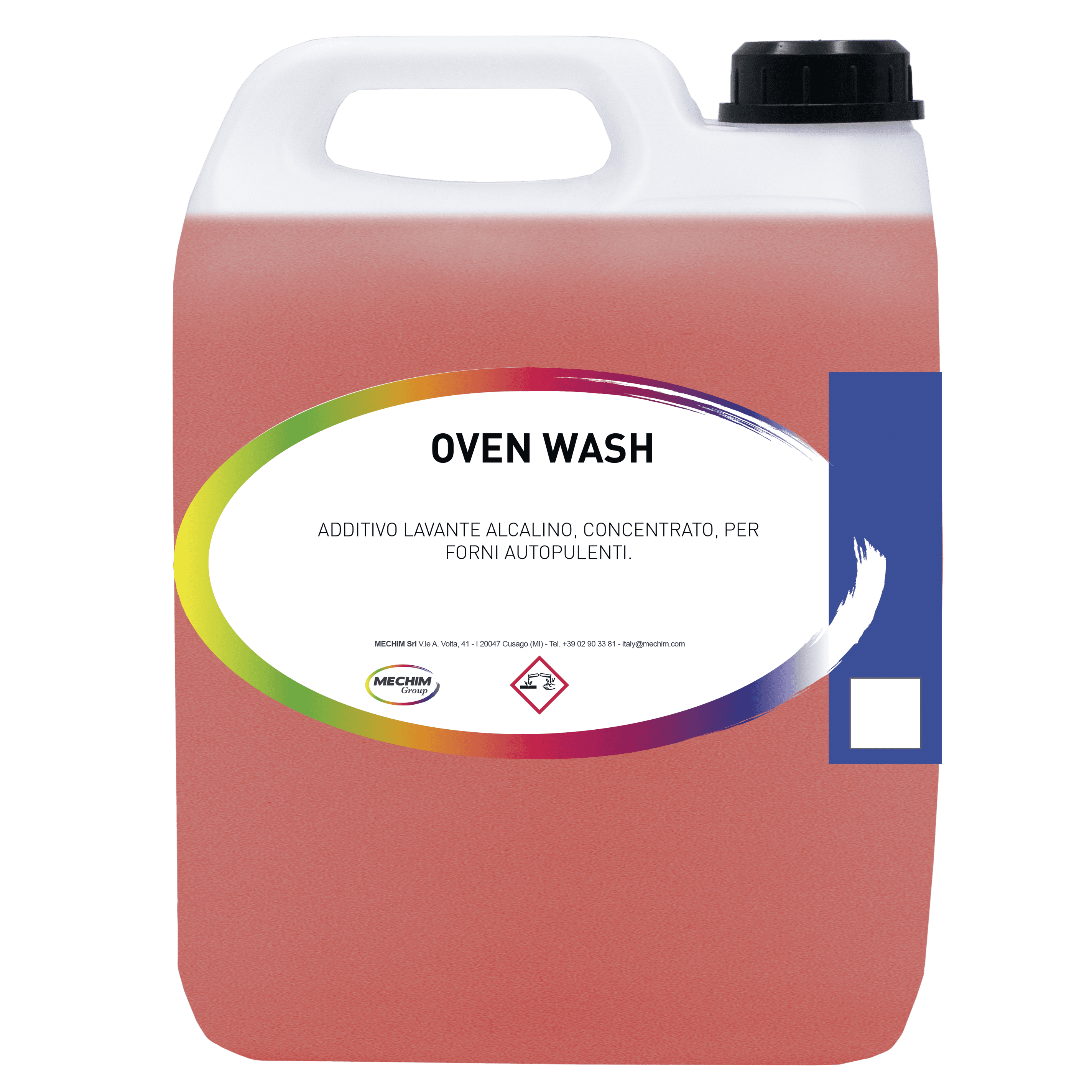 Oven Wash detergente liquido alcalino per forni autopulenti