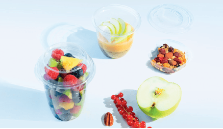 Barattoli per Yogurt Delipack +coperchio conf. da 50pz