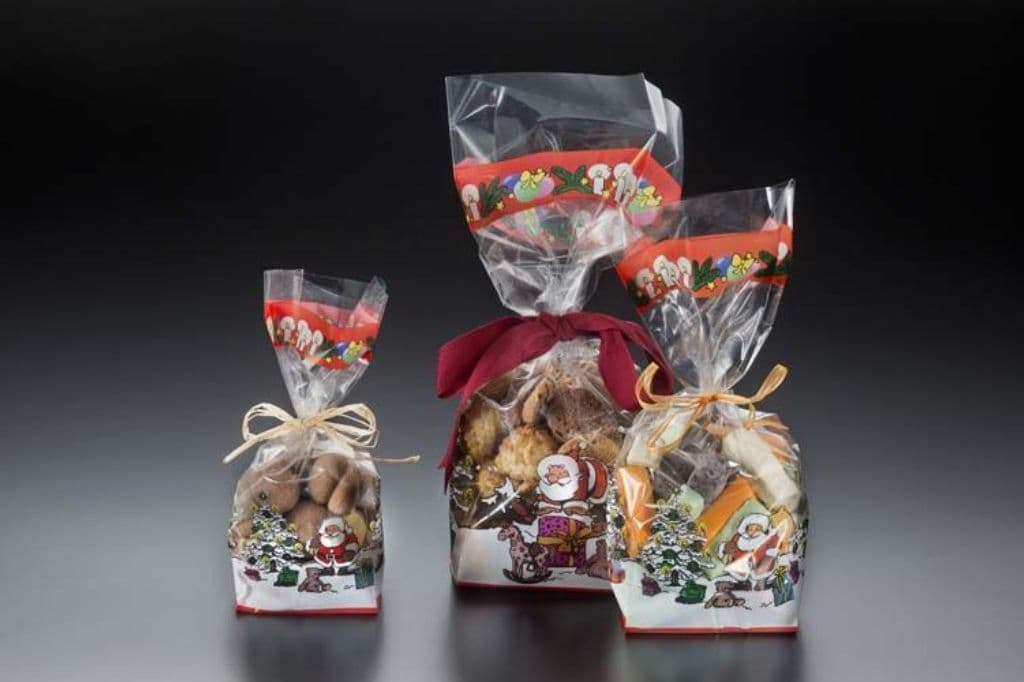 Sacchetti Royal Bag in polipropilene con stampa natalizia